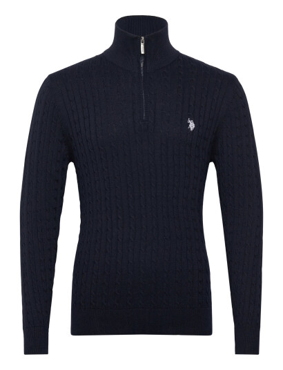 U.S. Polo Assn. Romeo Reg Cab Hz Uspa M Knit - Navy - S U.S. Polo Assn. Romeo Reg Cab Hz Uspa M Knit - Navy - S