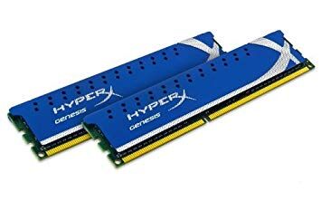 KHX1600C9D3K2/8GX Kingston XMP 8GB Kit 2 X 4GB PC3 12800 DDR3 1600MHz non ECC Unbuffered CL9 240 Pin