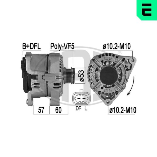 Dynamo ERA 209539A