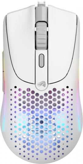 Glorious Model O 2 Mini Gamingmus Optisk 26000 DPI Kablet Hvit