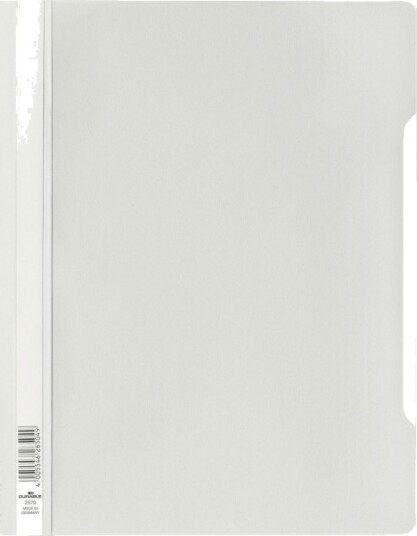 Durable Clear View Folder A4 White Pvc Hvit A4 239 Mm 311 Mm