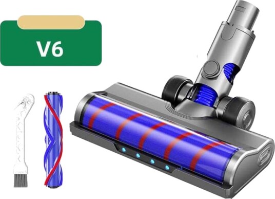 Dyson V6 Kombinasjon av myk rulle og direktedrevet børstehode