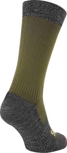 Sealskinz Raynham Waterproof All Weather Mid Length Sock Olive, S Sealskinz Raynham Waterproof All Weather Mid Length Sock Olive, S