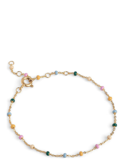 ENAMEL COPENHAGEN Lola Bracelet |Guld |One Size 15   19 cm