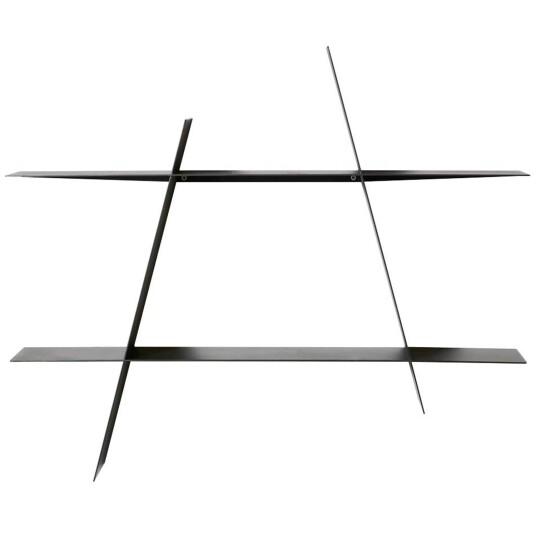 Andersen Furniture A Shelf vegghylle Large 78x12x67 cm Black Andersen Furniture A Shelf vegghylle Large 78x12x67 cm Black