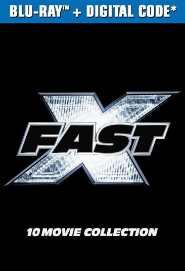 Fast & Furious 10Movie Collection Bluray