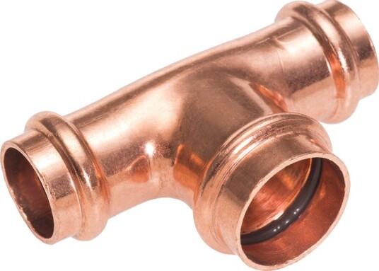 10 stk >B< T-stykke med trykkavlastning 18X22X18 MM