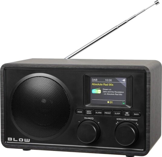 Blow RK5 Bluetooth Radio DAB+/FM Svart