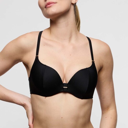 Marie Jo Cassie bikinitopp med bøyle svart 85B