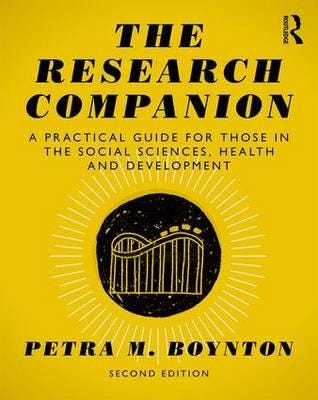 The Research Companion Av Petra M. (University College London Uk) Boynton