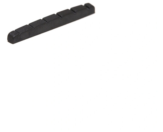 Graph Tech Pt-5043-00 Svart Tusq Xl Slotted Guitar Nut 43 Mm Flat