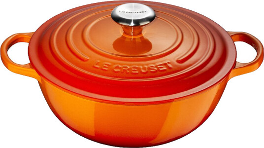 Le Creuset Støpejerngryte rund 32 cm 7L vulkan