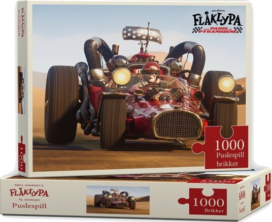 Puslespill 1000 Flåklypa Il Tempo Gigante Puslespill 1000 Flåklypa Il Tempo Gigante