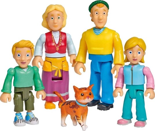 Brannmann Sam Figurer Familien Jones