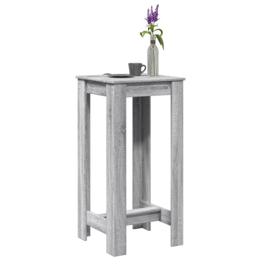  Barbord grå sonoma eik 51x50x103,5 cm konstruert tre