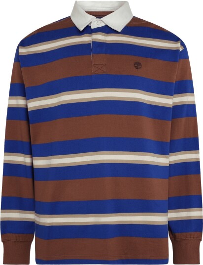 Timberland Ls Rugby Polo Brown S Timberland Ls Rugby Polo Brown S