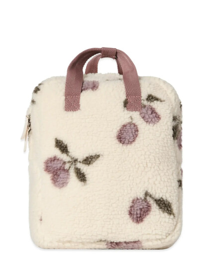 Garbo&Friends Pile Backpack - Cream - 23X27X10
