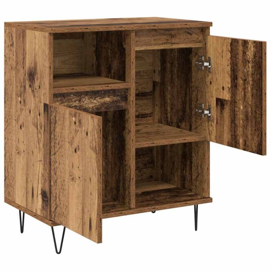 Serviesskap Gammelt tre 60 x 35 x 70 cm Konstruert tre Serviesskap Gammelt tre 60 x 35 x 70 cm Konstruert tre