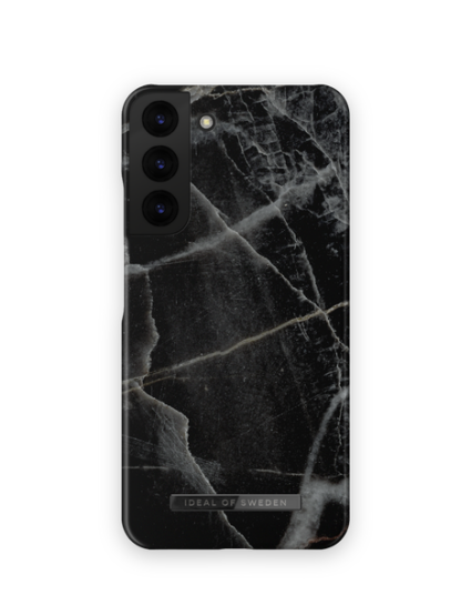 iDeal Of Sweden Samsung Galaxy S22+ (Plus) Motedeksel Black Thunder Marble
