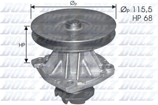 DOLZ S135 Vannpumpe DOLZ S135 Vannpumpe
