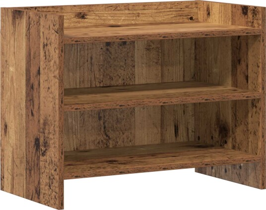 TV skap 60 x 33 x 47 cm Gammelt tre Konstruert tre