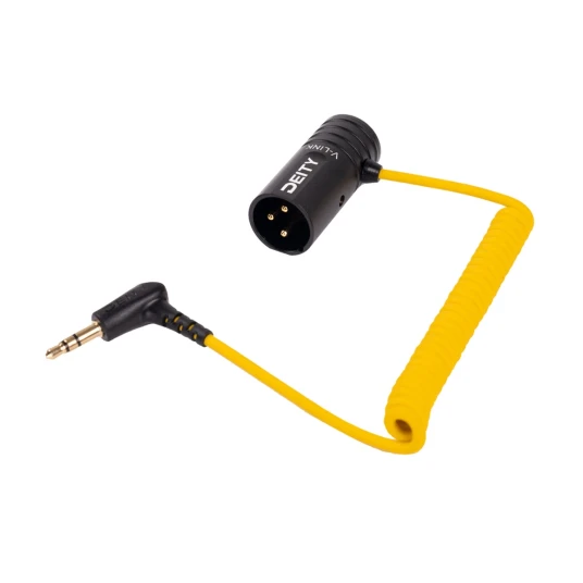 Deity V-Link 3.5mm TRS til XLR 3 Pin Mikrofonadapter Kabel 30cm