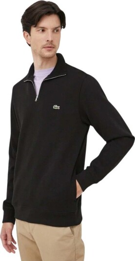 Lacoste Herre Gensere & Hettegensere Svart L,
