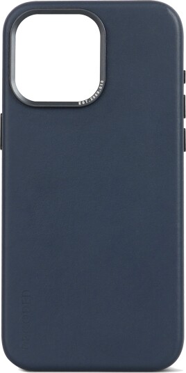 Decoded Iphone 15 Pro Deksel Leather Backcover True Navy