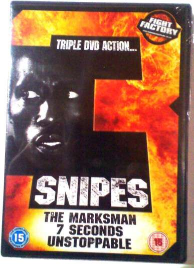 Wesley Snipes The Marksman / 7 Seconds / Unstoppable DVD