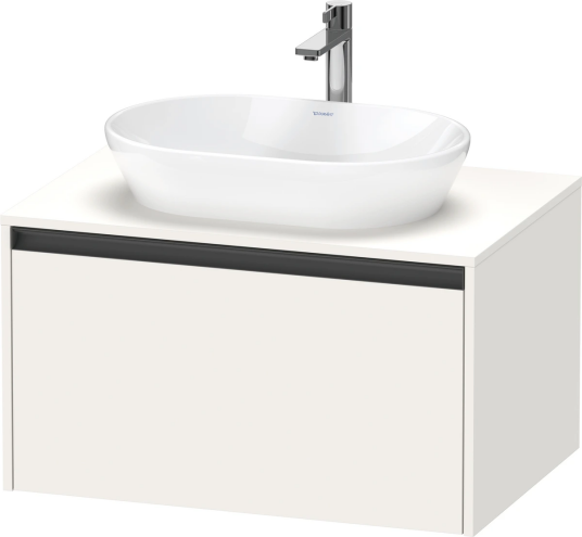 Duravit Ketho.2 Servantskap 1 Skuff 800x550 mm Hvit Matt