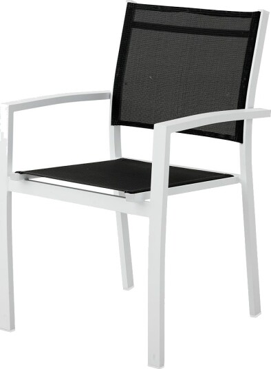 Brafab Rana Karmstol hvit/svart Brafab Brafab Rana Karmstol hvit/svart Brafab