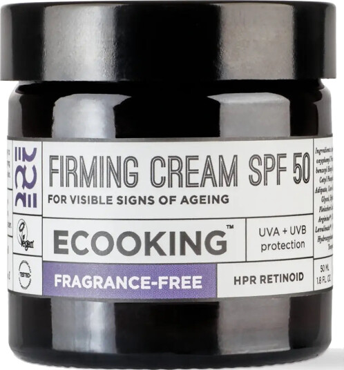 Ecooking Oppstrammende Krem SPF 50 Uten Parfyme 50 ml