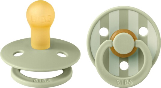 BIBS Pacifier Colour Latex Studio Collection Pin Sage Mix Size 1