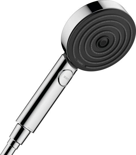 hansgrohe Pulsify Select S Hånddusj 105 Ø105, 3jet, Activation, Krom