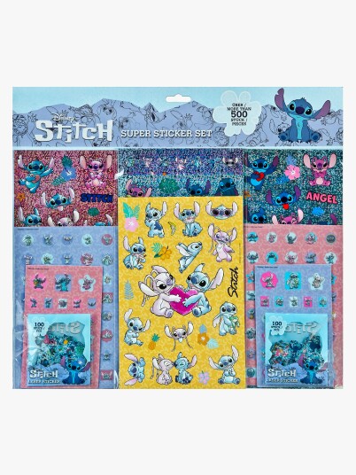 Undercover Disney Stitch Mega Sett Klistermærker