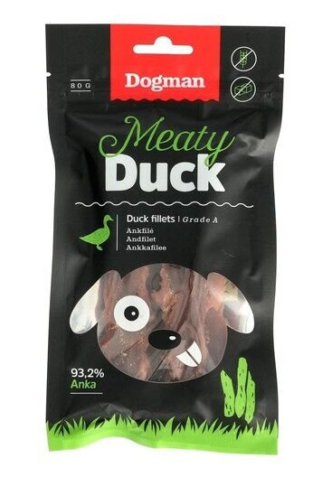 Dogman Duck Fillets 80G