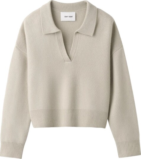 Soft Goat Dame Topper Beige M, Soft Goat Dame Topper Beige M,