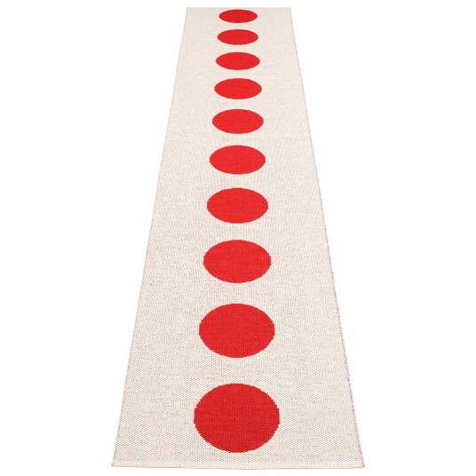 Pappelina Vera matte 70x375 cm red / vanilla