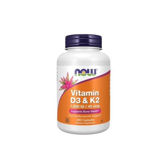 Now vitamin D3 & K2 240 kap Now vitamin D3 & K2 240 kap