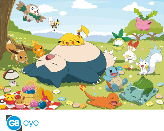 Pokémon Plakat Picnic Day
