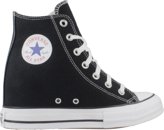 Converse Dame Sko Svart 37 EU,
