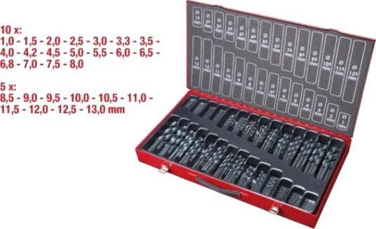 Ks Tools 330.1650 Drill Metall Plast Tre Rolled High Speed Steel Hss R Sort Ks Tools 330.1650 Drill Metall Plast Tre Rolled High Speed Steel Hss R Sort
