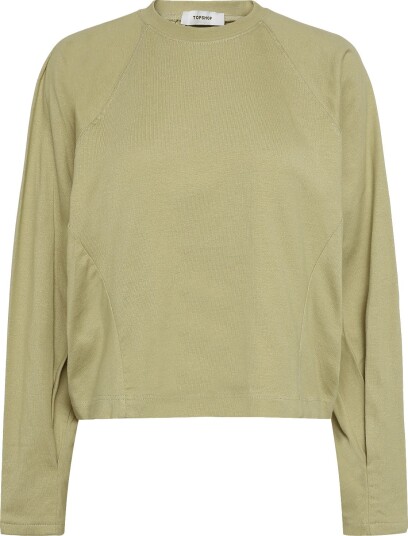 Topshop Tsrosa Reglan Cinch Cuff Tie Jrs Khaki green S Topshop Tsrosa Reglan Cinch Cuff Tie Jrs Khaki green S