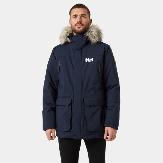 Helly Hansen Herre Reine Vinterparkas Marineblå M