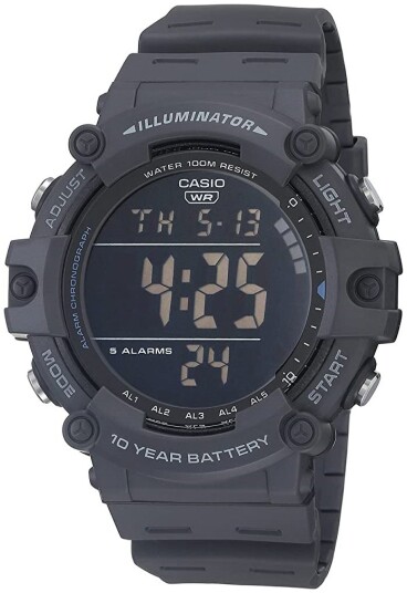 Casio Herreklokke AE 1500WH 8BVCF Classic LCD/Resinplast Ø51 mm