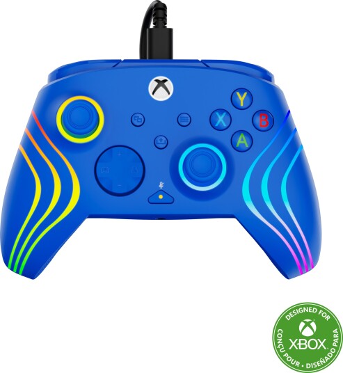 Turtle Beach Afterglow Wave RGB Kontroller Xbox/PC Blå