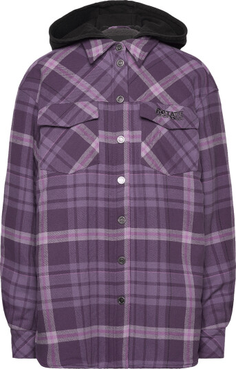 ROTATE Birger Christensen | Flannel Oversized Shirt | XS