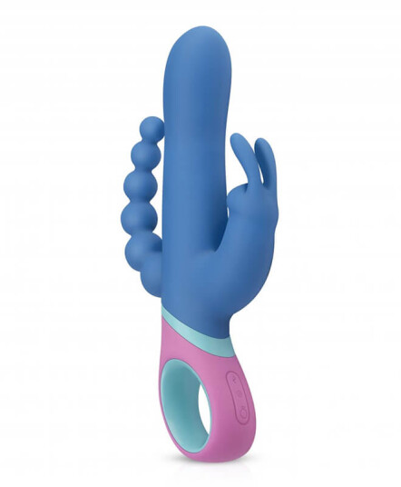 PMV20 Vice Dobbel Vibrator       - Blå