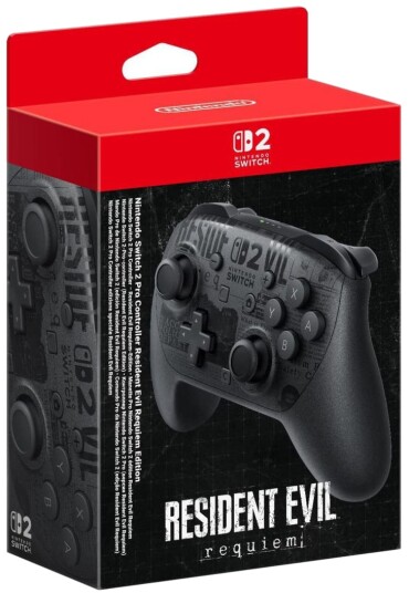 Nintendo Switch 2 Pro Controller Resident Evil Requiem Edition Nintendo Switch 2 Pro Controller Resident Evil Requiem Edition