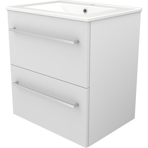 Sanibell Basicline møbelpakke 60x46 cm hvithøyglans Sanibell Basicline møbelpakke 60x46 cm hvithøyglans